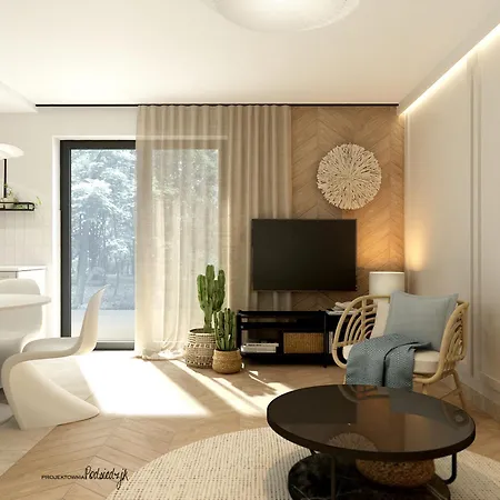 Modern Wyspa Sobieszewska Apartment *