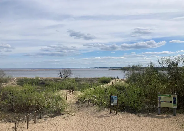 Modern Wyspa Sobieszewska شقة غدانسك